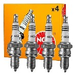JOGO VELAS GOL / PARATI / SAVEIRO 1.0/1.6 TODOS MOTOR CHT (060321)/(BCPR5ES NGK)